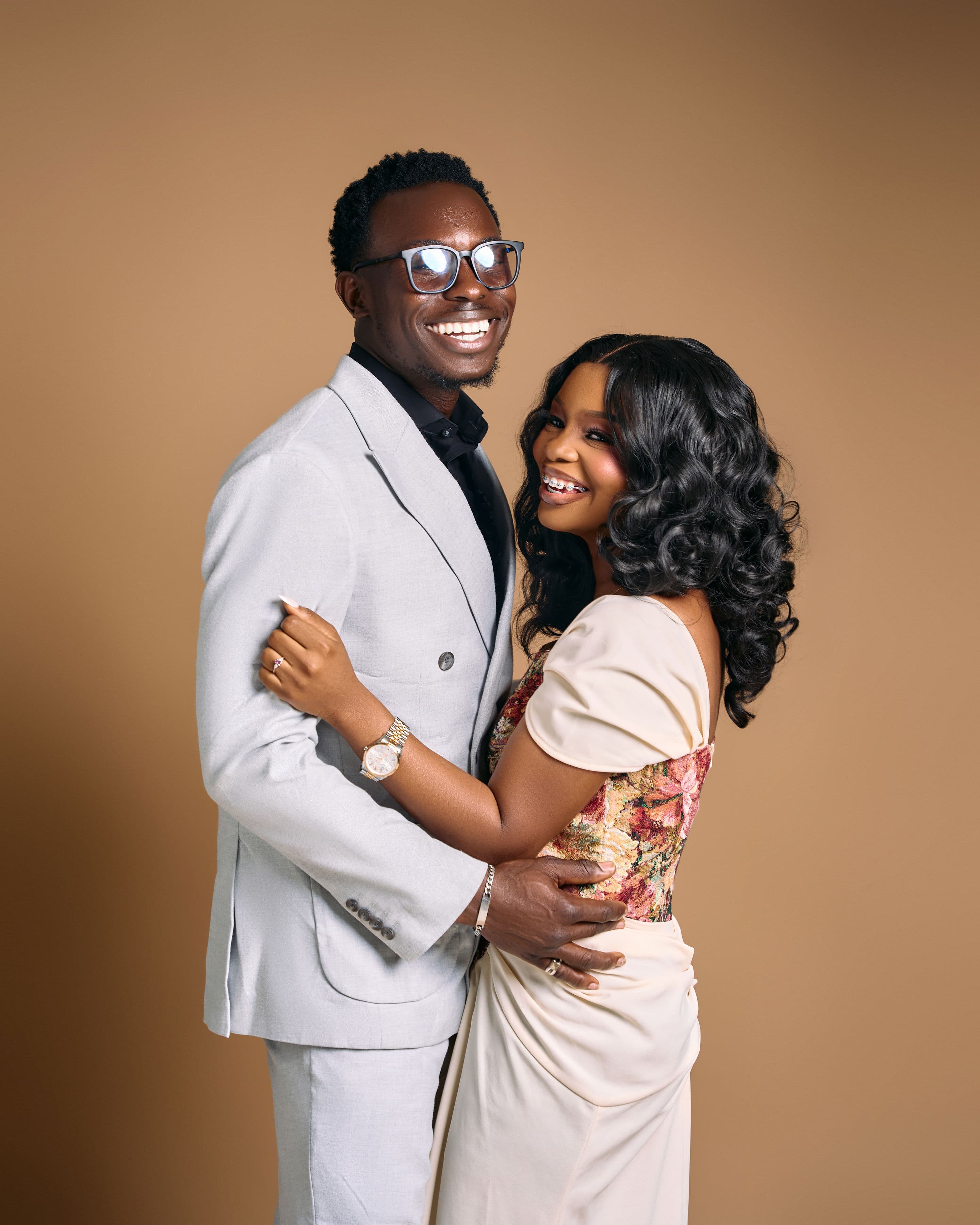 Ayo and Ola together on a All shoot